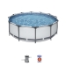 Каркасный бассейн с фильтром-насосом Bestway 366х100см (56260)