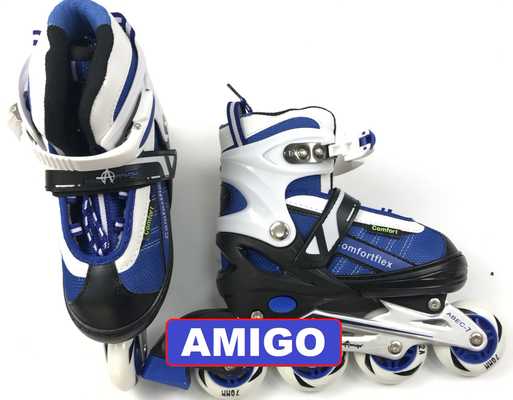 Роликовые коньки Ausini Amigo 203 (синие)