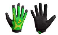 Велоперчатки Cube GLOVES RACE TOUCH L/F  green/lime