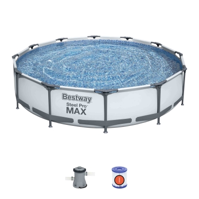 Каркасный бассейн Bestway 366х76 см с фильтром-насосом 56416